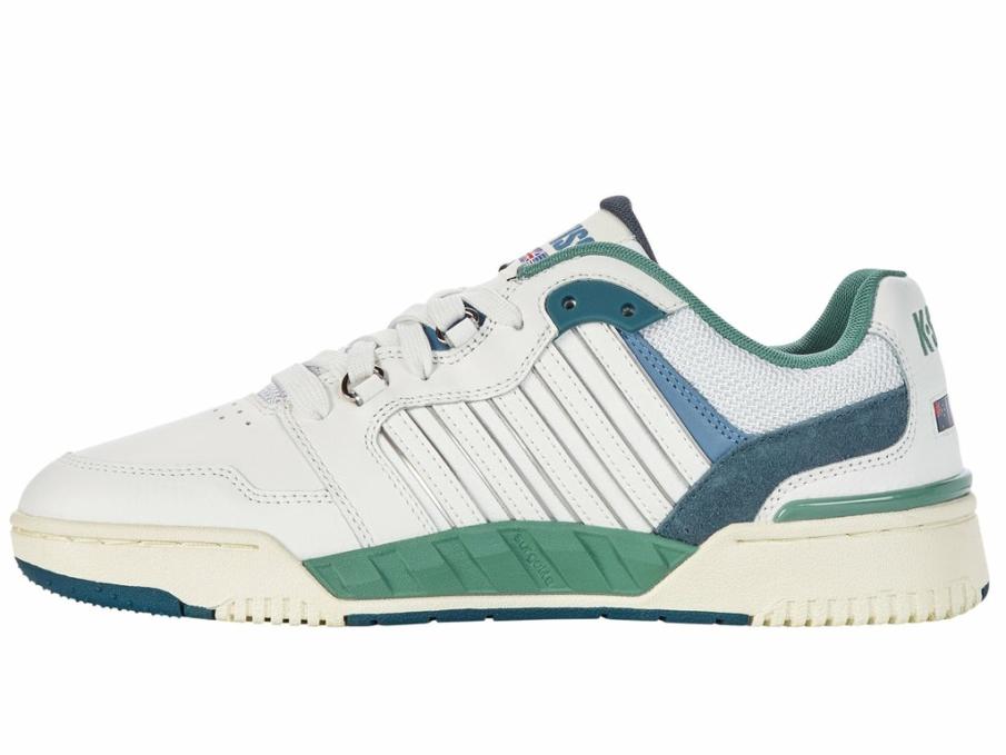 Men Lifestyle | K-Swiss SI-18 RIVAL Brilliant White/ashleigh Blue/beryl Green