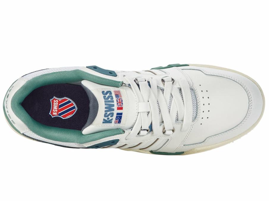 Men Lifestyle | K-Swiss SI-18 RIVAL Brilliant White/ashleigh Blue/beryl Green
