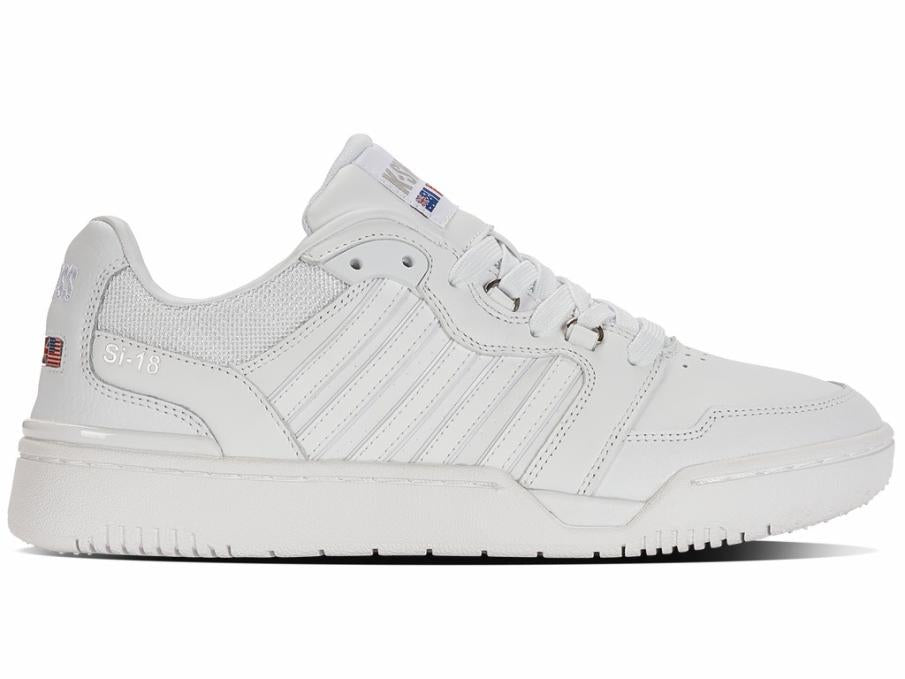 Men Lifestyle | K-Swiss SI-18 RIVAL White/white