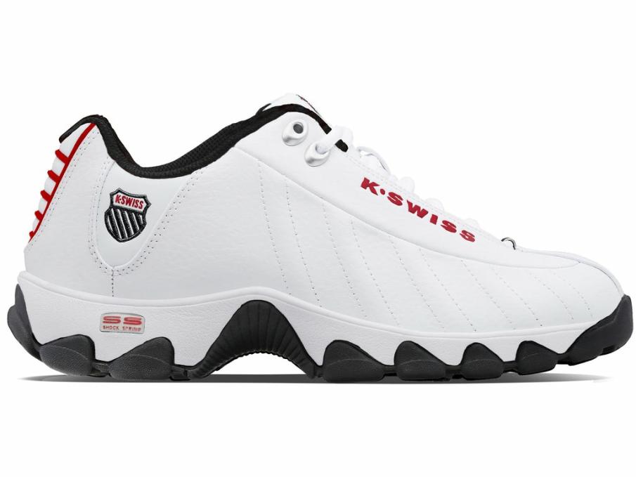 Men Lifestyle | K-Swiss ST329 CMF White/black/red