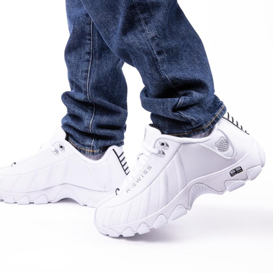 Men Lifestyle | K-Swiss ST329 CMF White/black/silver