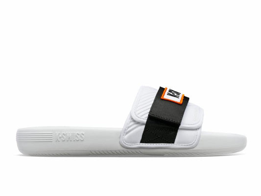 Men Lifestyle | K-Swiss STRAP SANDAL X MCLAREN White /black /papaya