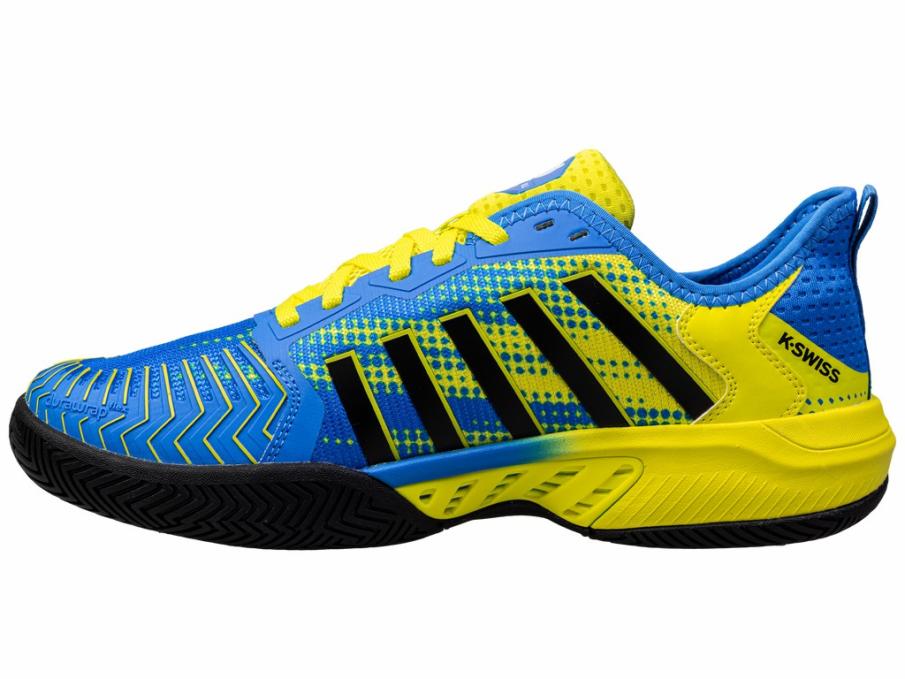 Men Pickleball | K-Swiss PICKLEBALL SUPREME Brilliant Blue / Optic Yellow / Black