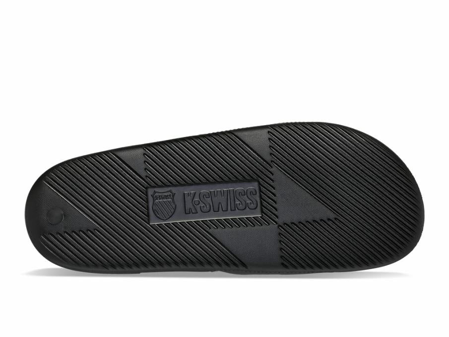 Men Slides &amp; Sandals | K-Swiss SLIDE SANDAL X MCLAREN Black