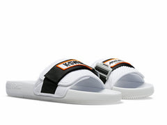 Men Slides &amp; Sandals | K-Swiss STRAP SANDAL X MCLAREN White /black /papaya