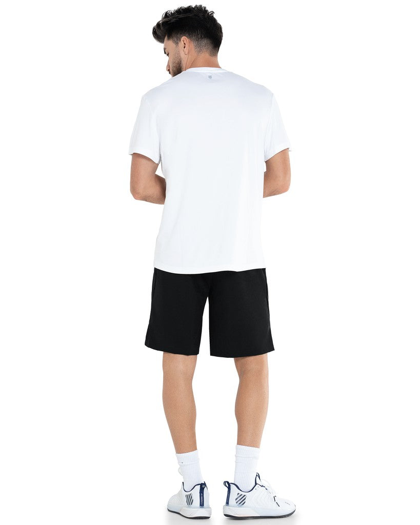 Men T-Shirts &amp; Tops | K-Swiss LUXE TECH CREW White