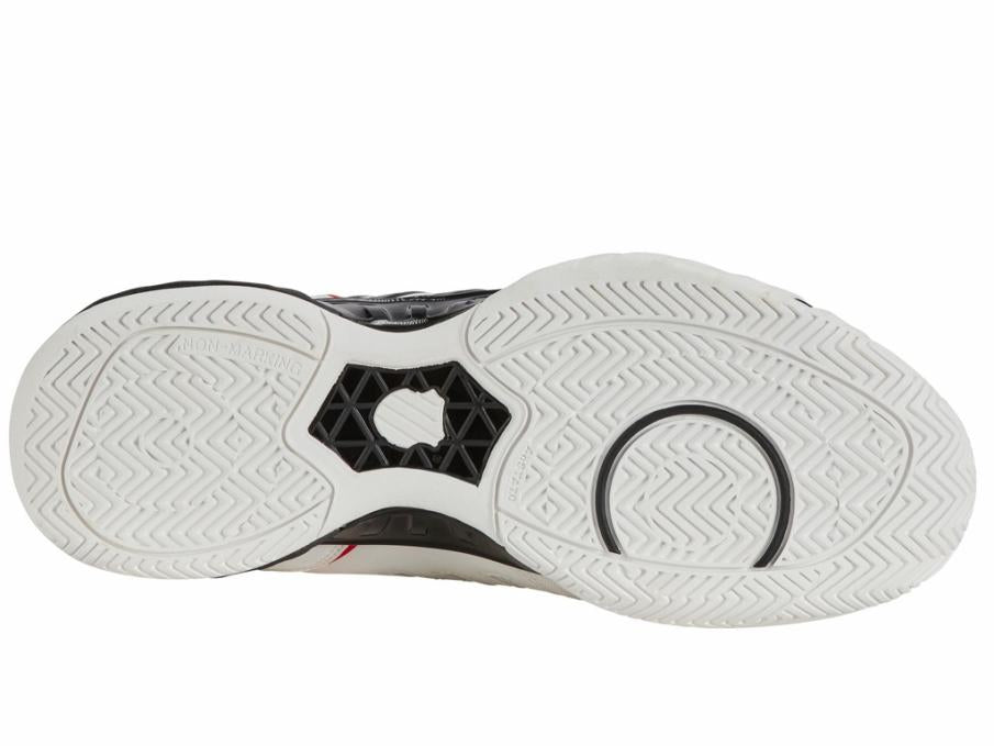 Men Tennis | K-Swiss BIGSHOT LIGHT 4 Bright White/stretch Limo/high Risk Red