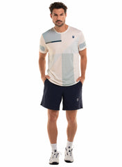 Men Tennis | K-Swiss BLUE HEAT T-SHIRT S/S Star White