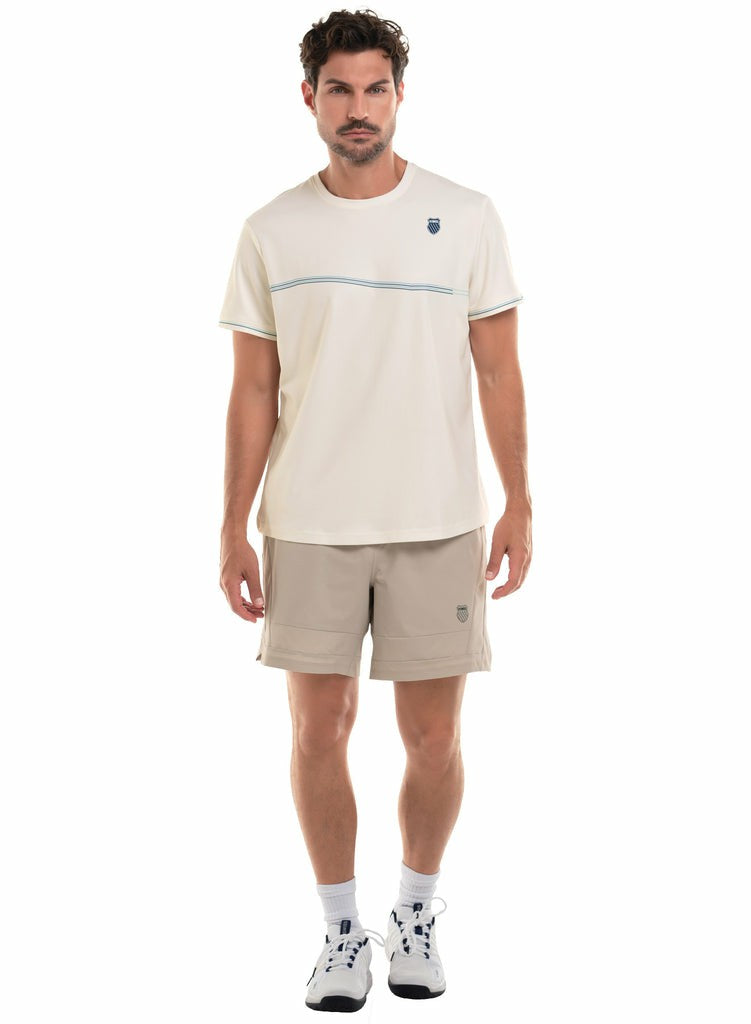 Men Tennis | K-Swiss CAPRI WAVE T-SHIRT S/S Star White