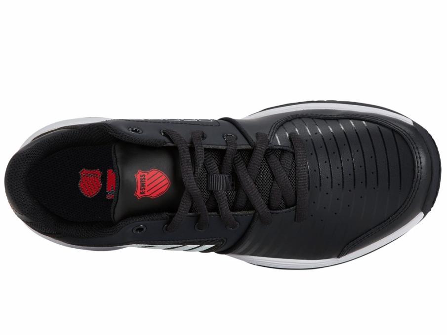 Men Tennis | K-Swiss COURT EXPRESS Stretch Limo/white/high Risk Red