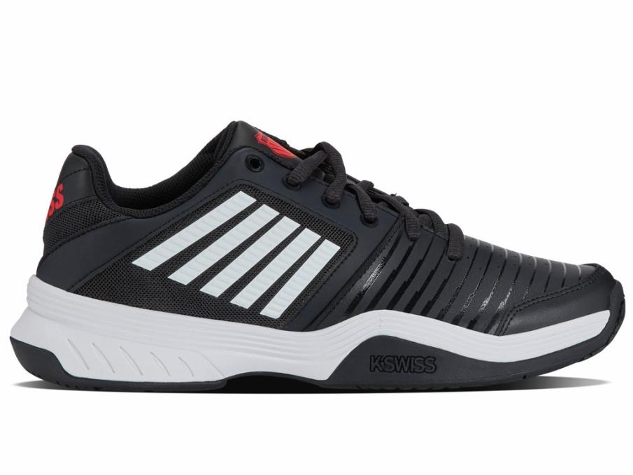 Men Tennis | K-Swiss COURT EXPRESS Stretch Limo/white/high Risk Red