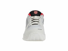 Men Tennis | K-Swiss HYPERCOURT EXPRESS 2-2E Bright White/stretch Limo/high Risk Red