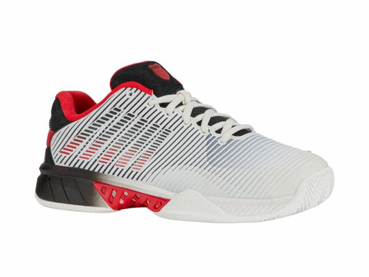 Men Tennis | K-Swiss HYPERCOURT EXPRESS 2 Bright White/stretch Limo/high Risk Red