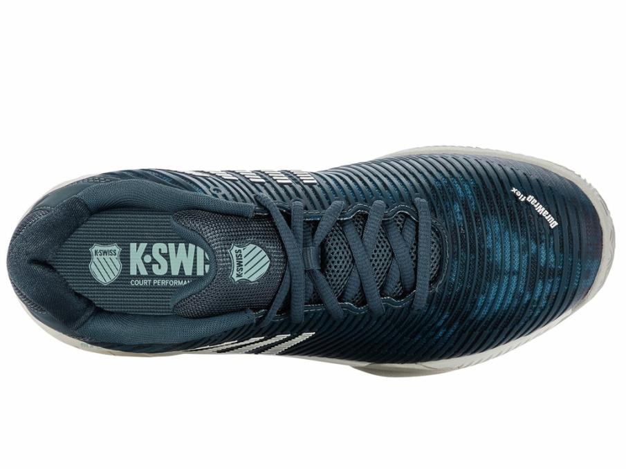 Men Tennis | K-Swiss HYPERCOURT EXPRESS 2 CLAY Indian Teal/star White/moonstruck