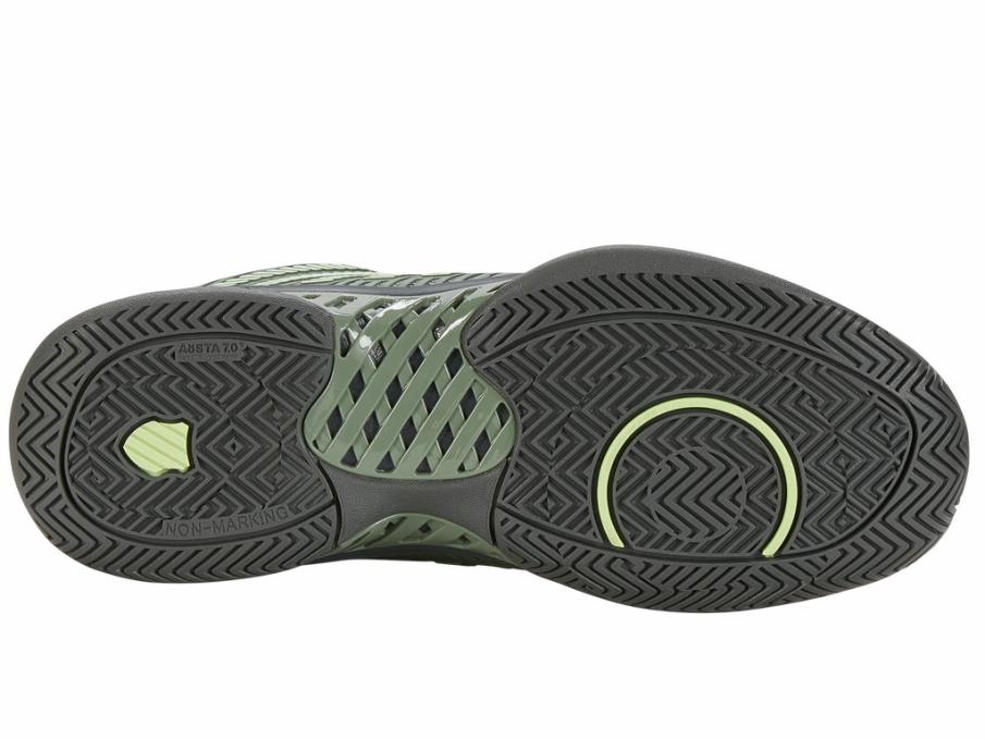 Men Tennis | K-Swiss HYPERCOURT EXPRESS 2 Sea Spray/urban Chic/soft Neon Green