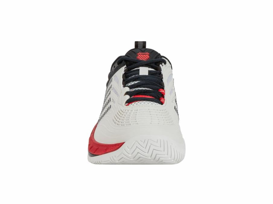 Men Tennis | K-Swiss HYPERCOURT SUPREME 2 Bright White/stretch Limo/high Risk Red