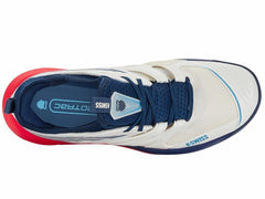 Men Tennis | K-Swiss SPEEDTRAC Blanc De Blanc/ Blue Opal /lollipop