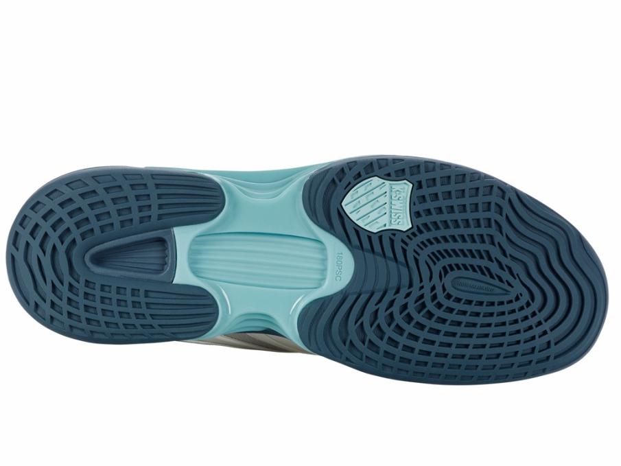 Men Tennis | K-Swiss SPEEDTRAC Star White/moonstruck/indian Teal