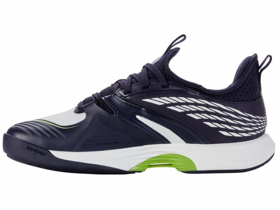 Men Tennis | K-Swiss SPEEDTRAC White/peacoat/lime Green
