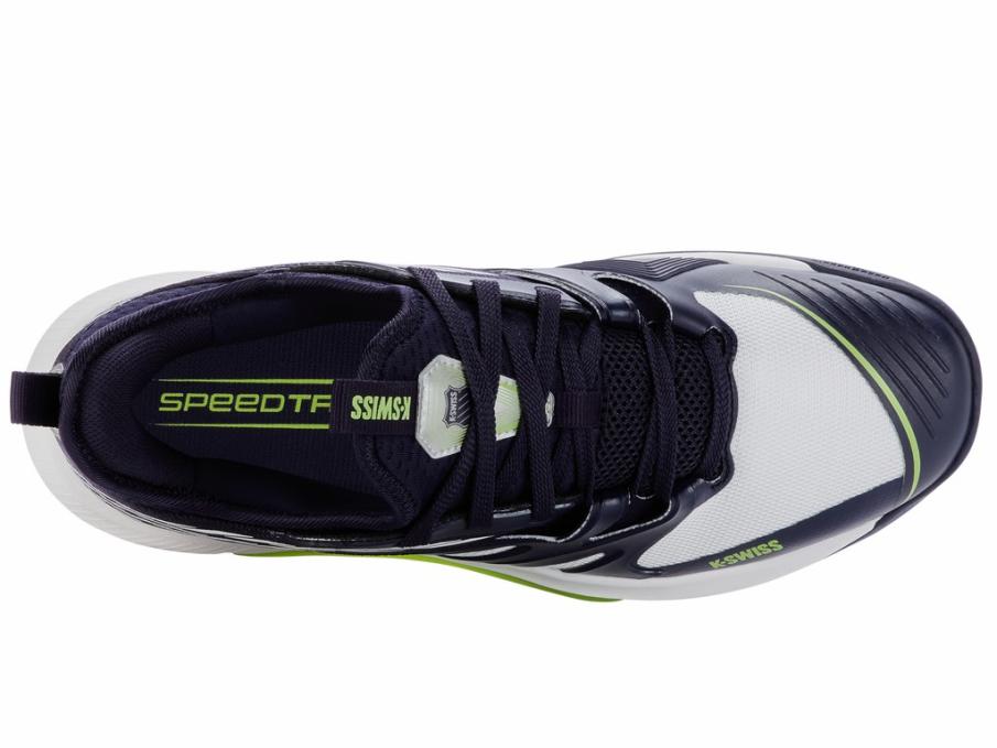 Men Tennis | K-Swiss SPEEDTRAC White/peacoat/lime Green