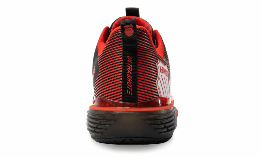 Men Tennis | K-Swiss ULTRASHOT 3 Bright White/stretch Limo/high Risk Red