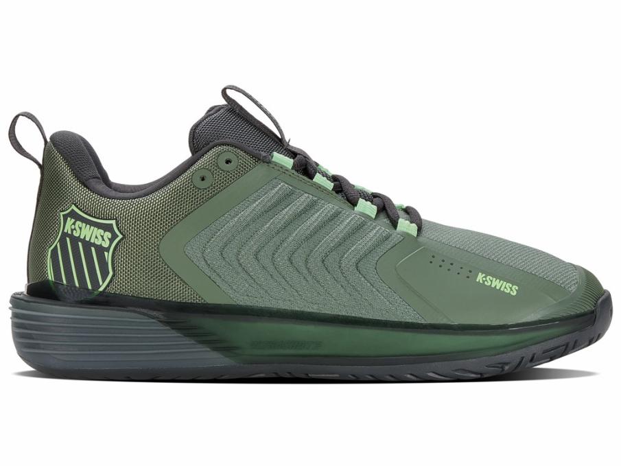 Men Tennis | K-Swiss ULTRASHOT 3 Sea Spray/urban Chic/soft Neon Green