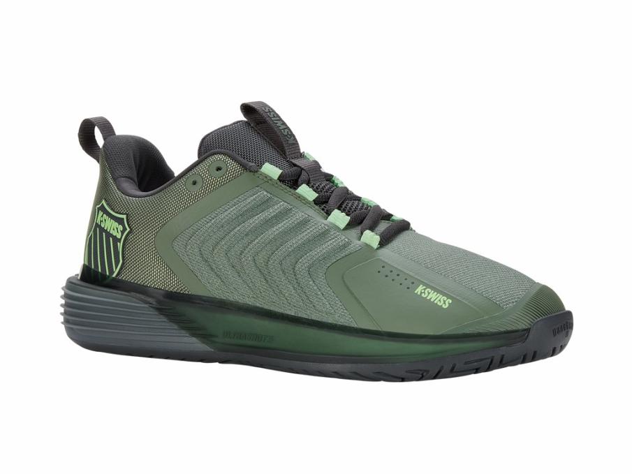 Men Tennis | K-Swiss ULTRASHOT 3 Sea Spray/urban Chic/soft Neon Green