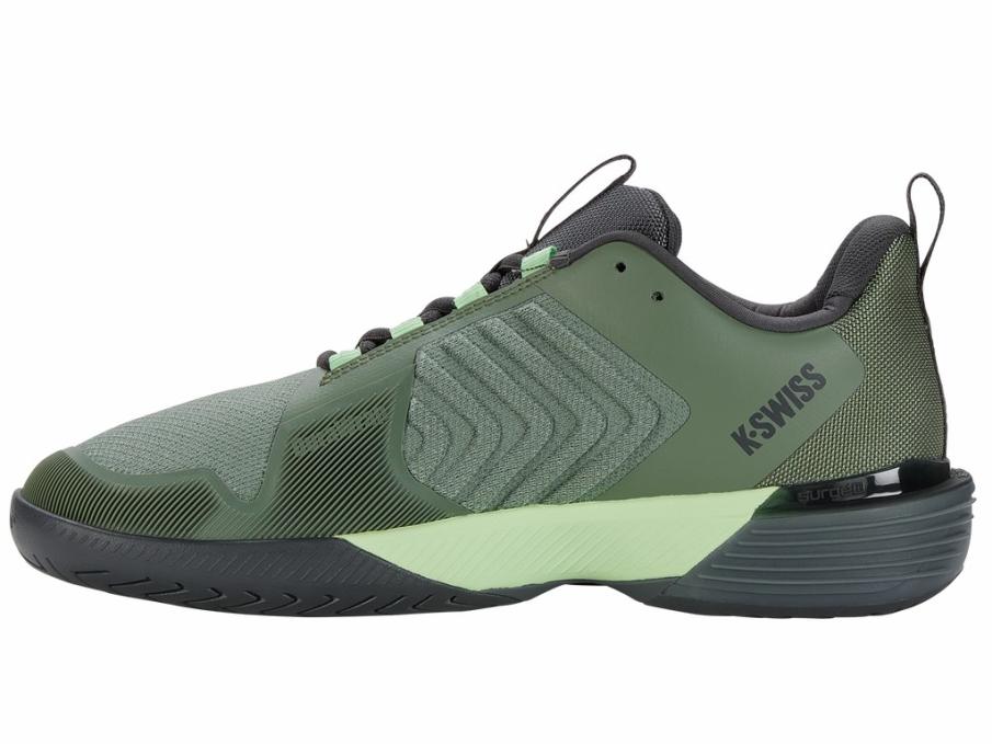 Men Tennis | K-Swiss ULTRASHOT 3 Sea Spray/urban Chic/soft Neon Green