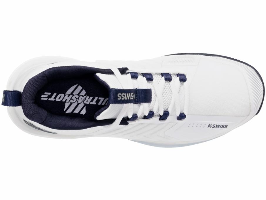 Men Tennis | K-Swiss ULTRASHOT 3 White/peacoat/silver