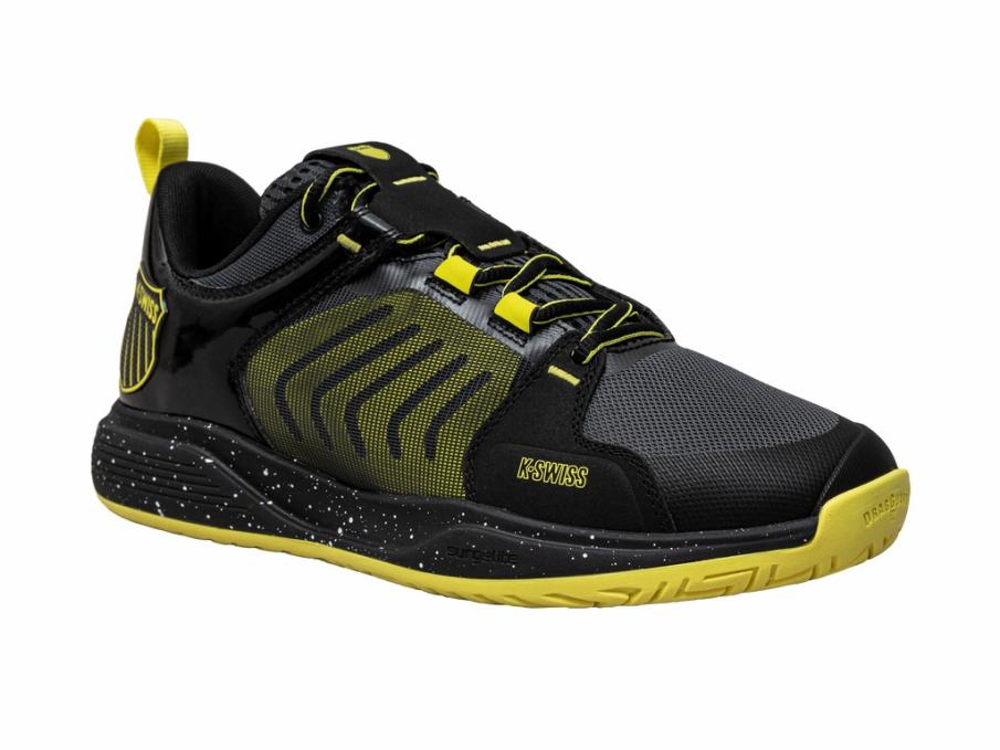 Men Tennis | K-Swiss ULTRASHOT TEAM Black/dark Shadow/tennis Yellow