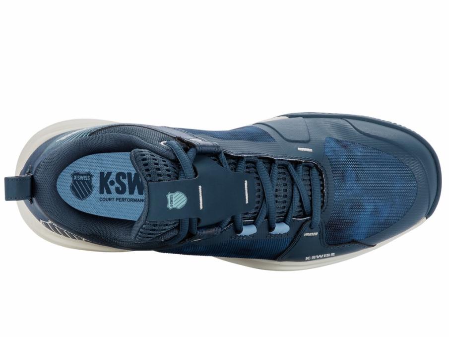 Men Tennis | K-Swiss ULTRASHOT TEAM Indian Teal/star White/aqua Splash