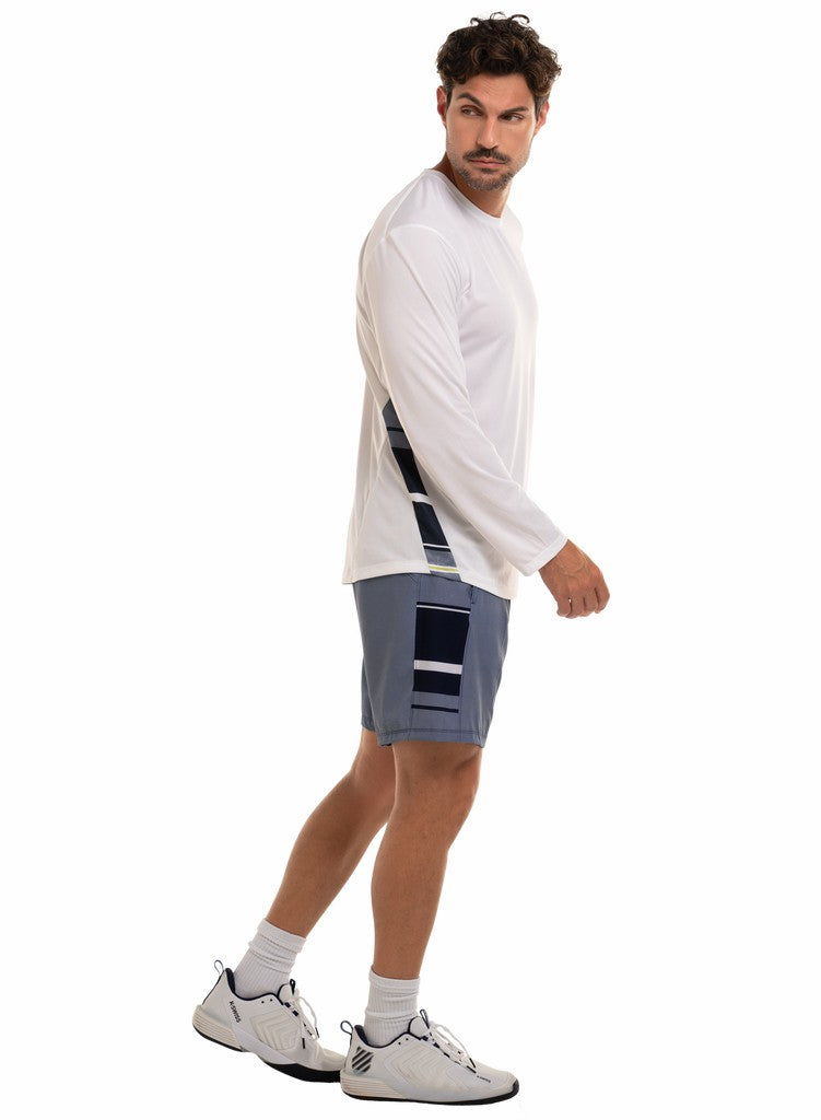 Men Tennis &amp; Pickleball | K-Swiss ARISE L/S White