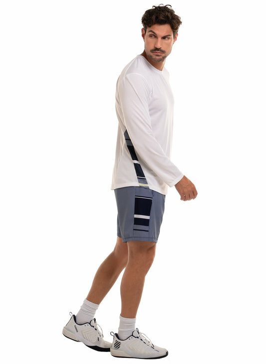 Men Tennis &amp; Pickleball | K-Swiss ARISE L/S White