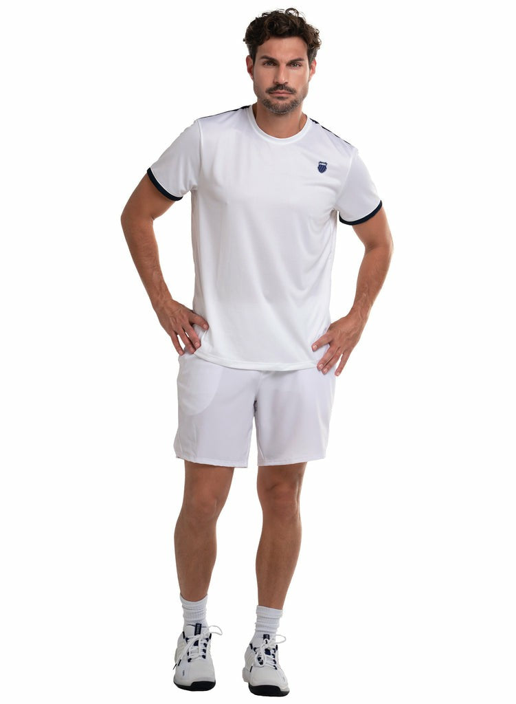 Men Tennis &amp; Pickleball | K-Swiss ASCENDOR STRIPE S/S Peacoat