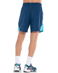 Men Tennis &amp; Pickleball | K-Swiss COLOR BLOCK SHORT-7 Cyan