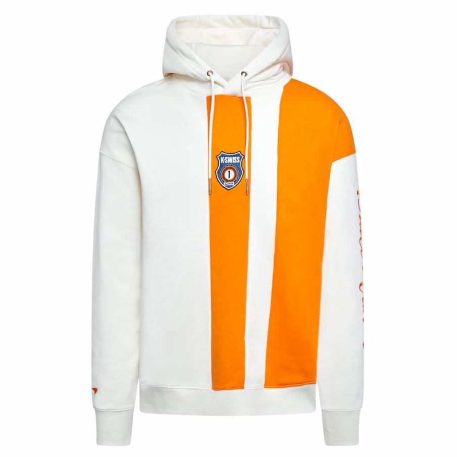 Men Tennis &amp; Pickleball | K-Swiss HERITAGE MCLAREN X K-SWISS HOODIE White