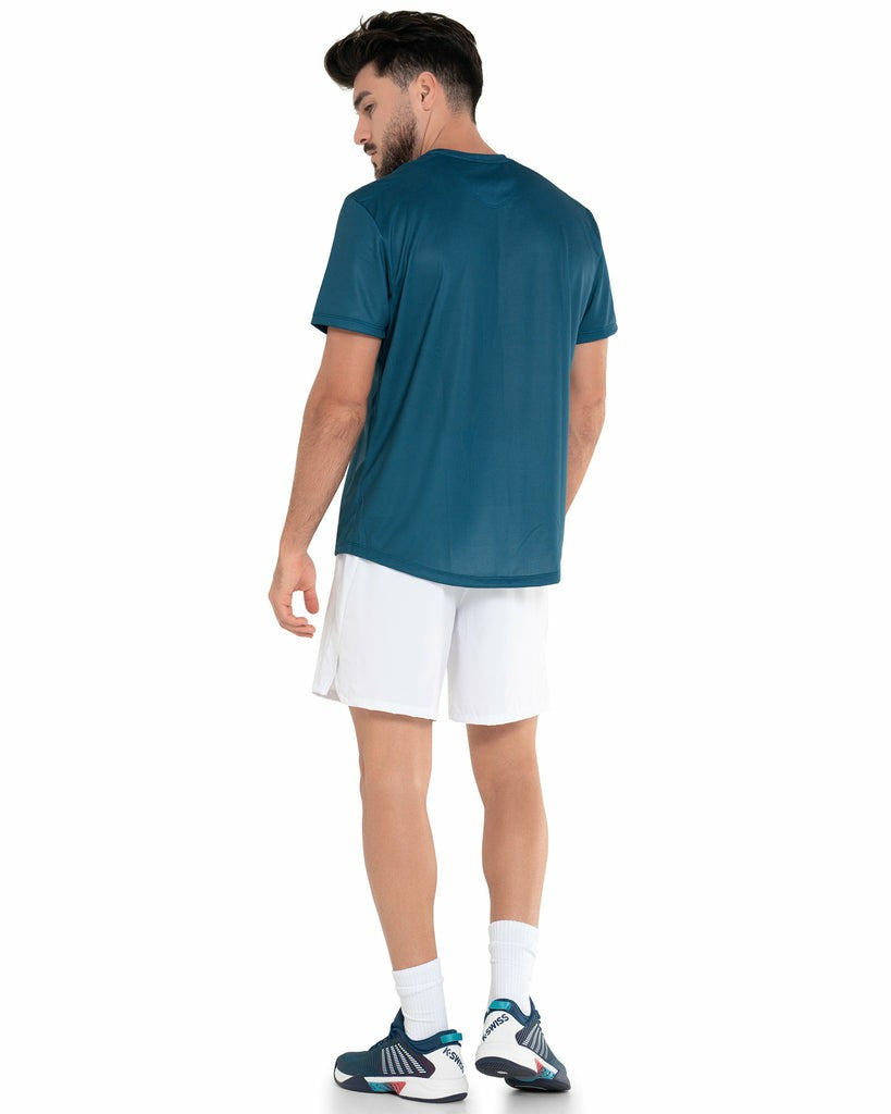 Men Tennis &amp; Pickleball | K-Swiss MARTIAN SRIPE S/S Blue Opal