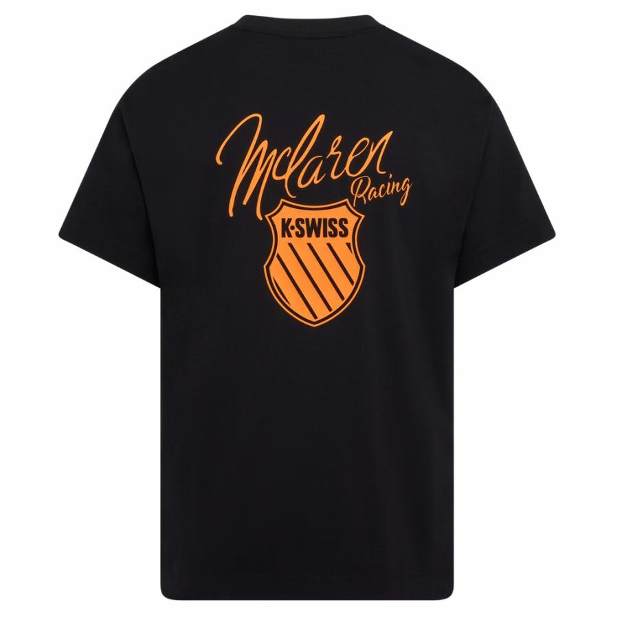 Men Tennis &amp; Pickleball | K-Swiss MCLAREN CARS POCKET TEE Black