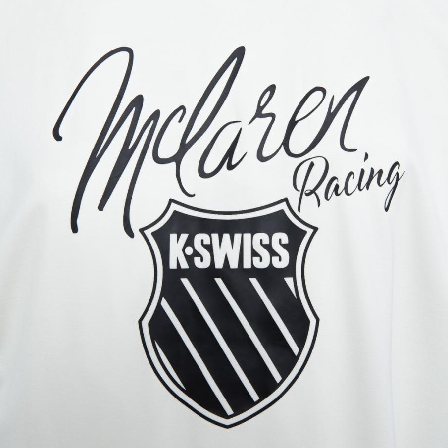 Men Tennis &amp; Pickleball | K-Swiss MCLAREN CARS POCKET TEE White
