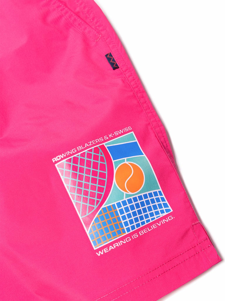Men Tennis &amp; Pickleball | K-Swiss ROWING BLAZERS X K-SWISS SHORTS Pink