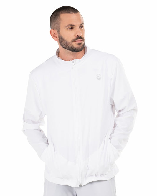 Men Tennis &amp; Pickleball | K-Swiss SHIELD JACKET White