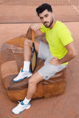 Men Tennis &amp; Pickleball | K-Swiss SURGE S/S CREW Kiwi