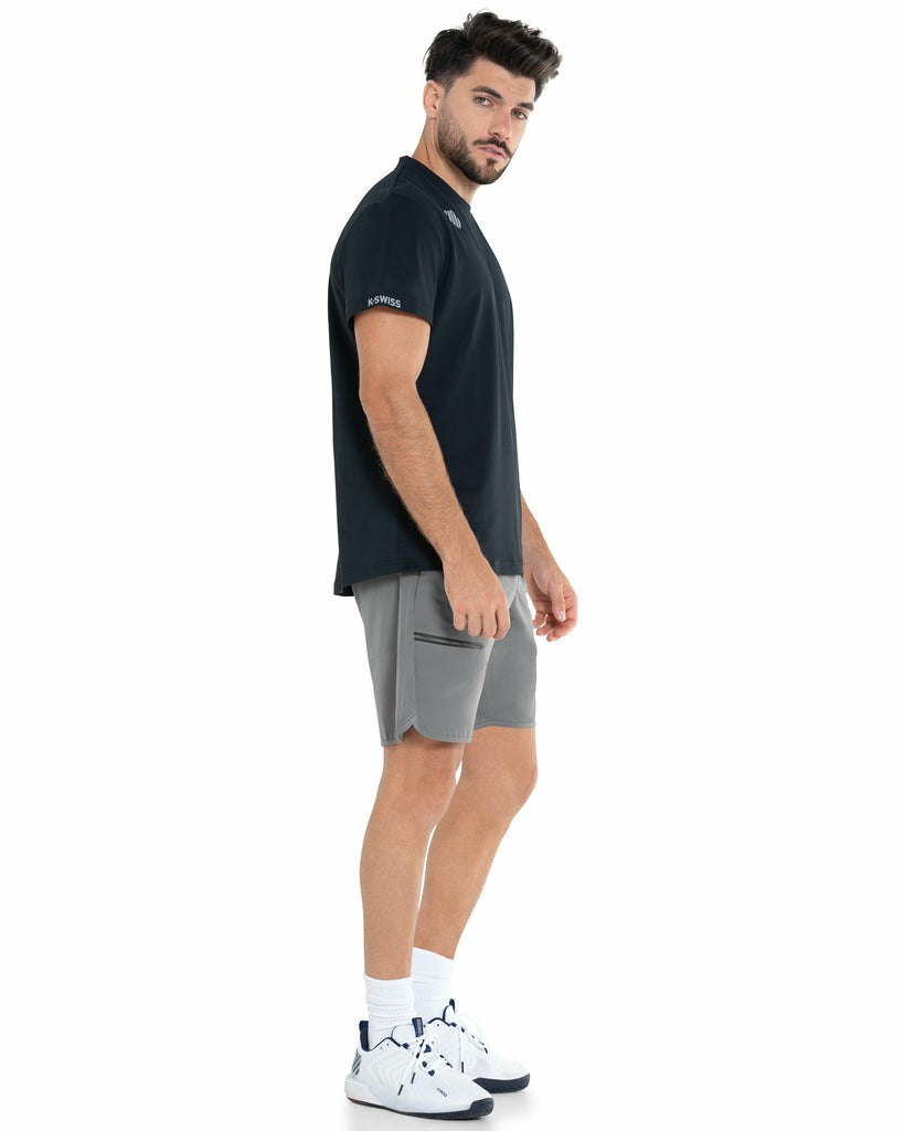 Men Tennis &amp; Pickleball | K-Swiss TECH PIQUE CREW Black