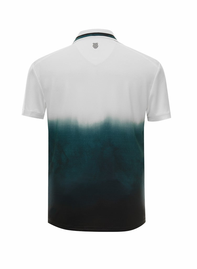 Men Tennis &amp; Pickleball | K-Swiss TIDAL WAVE POLO S/S Evergreen