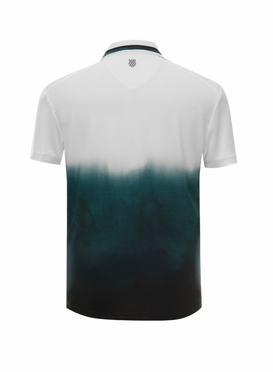 Men Tennis &amp; Pickleball | K-Swiss TIDAL WAVE POLO S/S Evergreen