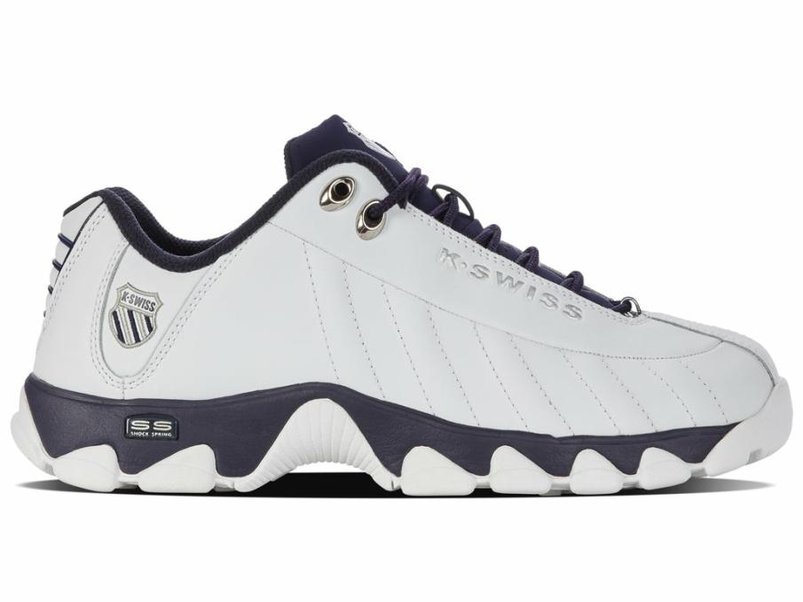 Men Wide Shoes | K-Swiss ST329 CMF White/peacoat/white