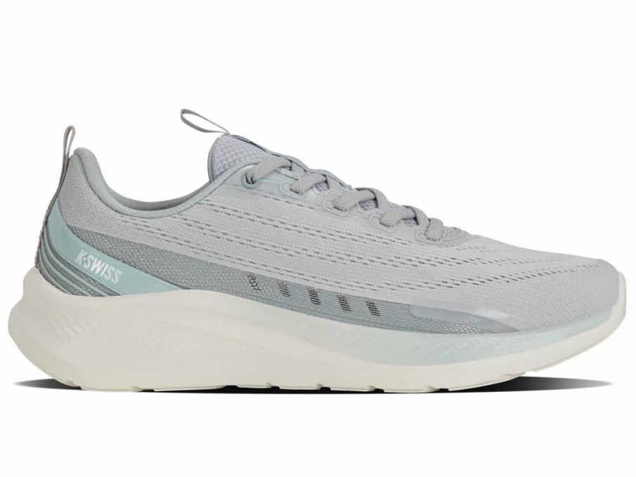 Women Active &amp; Training | K-Swiss HELIO TRAINER Moonlight Gray/snow Fog Green