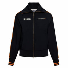 Women Jackets &amp; Hoodies | K-Swiss MCLAREN VINTAGE SOFT TRACK JACKET Black