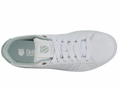 Women Lifestyle | K-Swiss BASE COURT White/canary Green/frosty Green