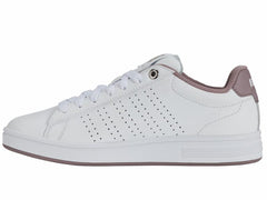 Women Lifestyle | K-Swiss BASE COURT White/gray Violet/purple Dove